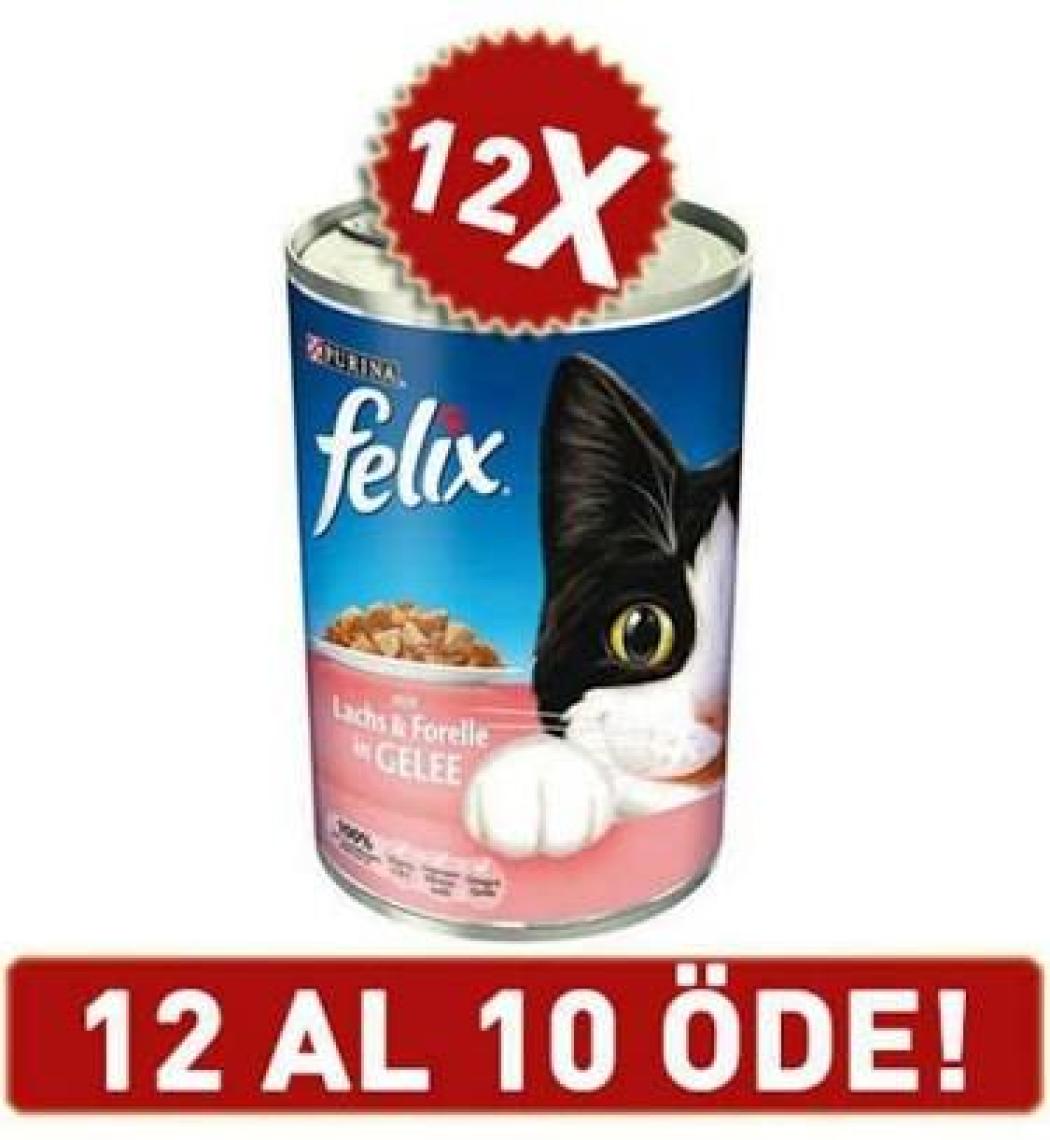 Felix Somonlu Kedi Konserve 400 gr 12'li