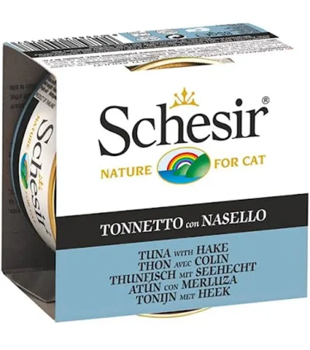 Schesir Ton Balığı Ve Barlem Balıklı Yaş Kedi Maması 85 Gr