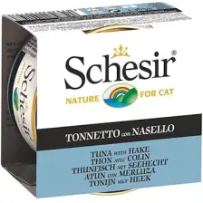 Schesir Ton Balığı Ve Barlem Balıklı Yaş Kedi Maması 85 Gr