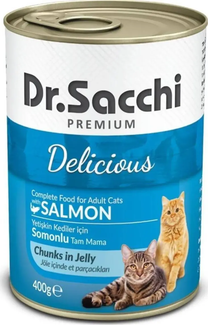 Dr.Sacchi Kedi Konserve Ton Balıklı 400 Gr