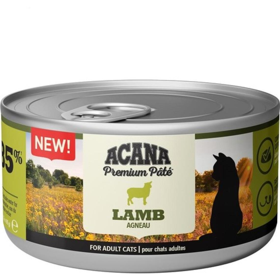 Acana Premium Ezme Kuzu Etli 85 gr Yetişkin Konserve Kedi Maması