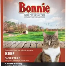 Bonnie Pouch Dana Etli Yetişkin Kedi Konservesi 100GR