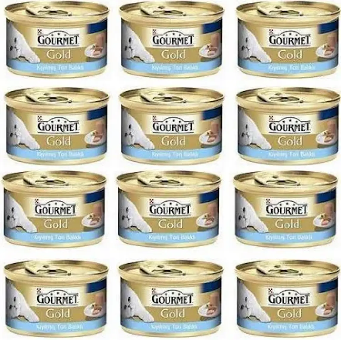Purina Gourmet Gold Kıyılmış Ton Balıklı Yaş Kedi Maması 85 gr (12 Al 10 Öde)