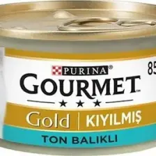Purina Gourmet Gold Kıyılmış Ton Balıklı Yaş Kedi Maması 85 gr (12 Al 10 Öde)