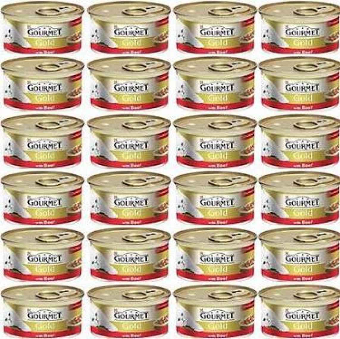 Gourmet Gold Parça Sığır Etli 24 x 85 gr
