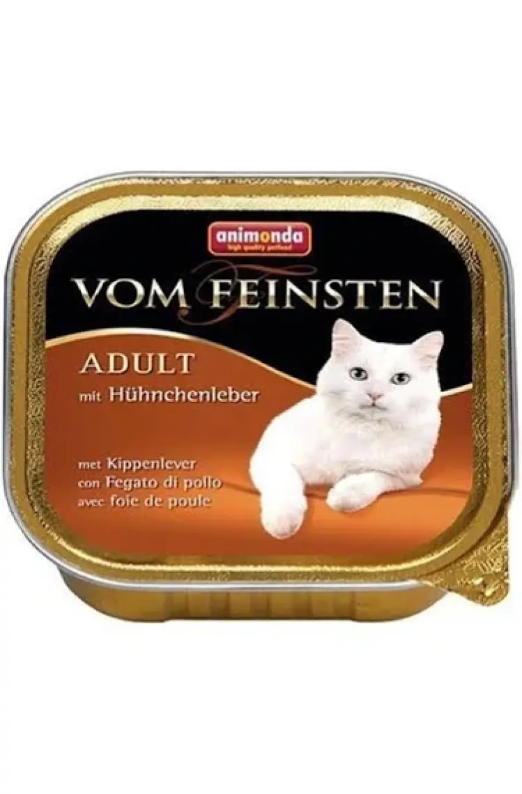 Animonda V.F. Tavuklu Ciğerli Kedi Konserve 100 Gr