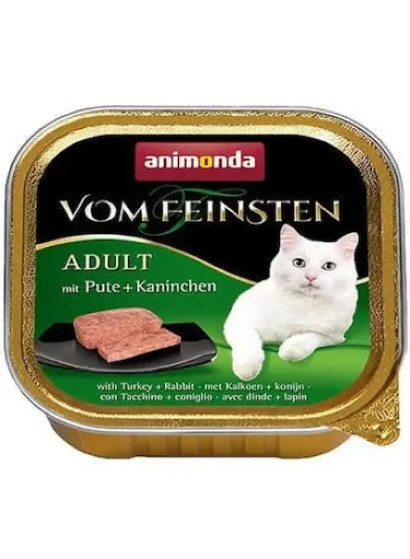 Animonda  Hindi ve Tavşan Etli Yetişkin Kedi Konservesi 100gr