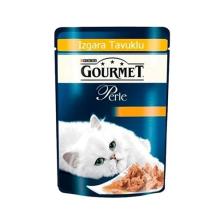 Purina Gourmet Perle Izgara Tavuklu Yaş Kedi Maması Konserve 85 gr x 12 Adet