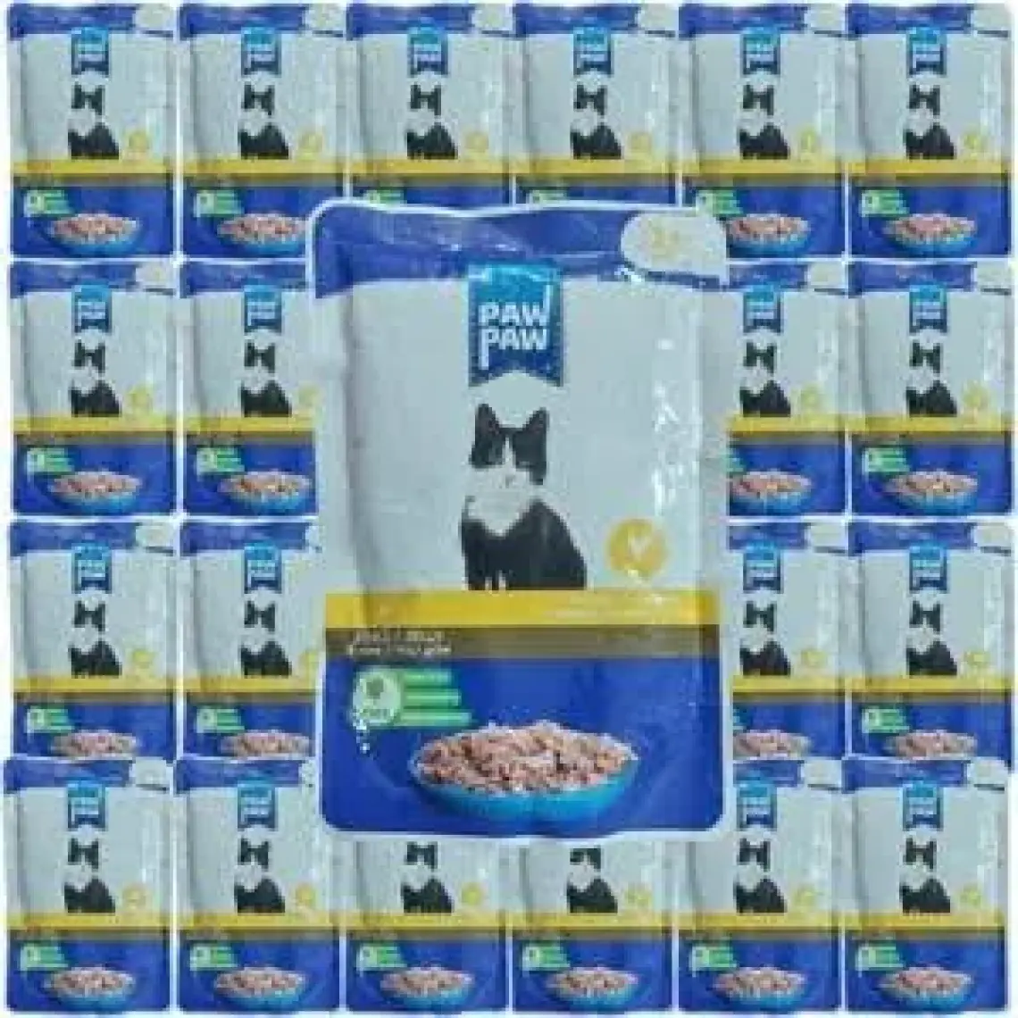Paw Paw Jöle Içinde Tavuklu Yaş Kedi Maması 85 gr x 24 Adet