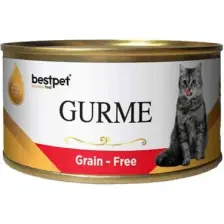 Bestpet Gurme Kedi Konservesi Kuzulu Parça Etli 100 gr