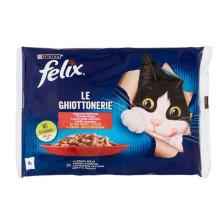 Multipack Sığır Ve Tavuk Etli Yetişkin Yaş Kedi Maması 4x85gr
