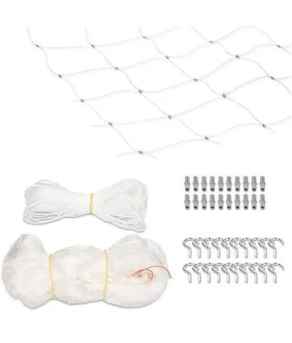 Pawise Balkon Kedi Koruma Şeffaf Ağ 3x2M