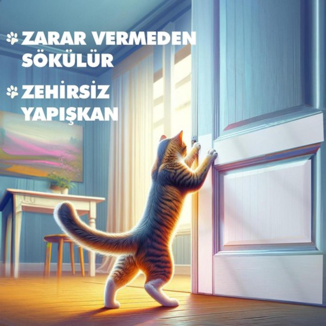 Boss Tape Tırmalama Önleyici Mobilya Koruyucu Eğitim Bandı EN:10CM BOY:10MT