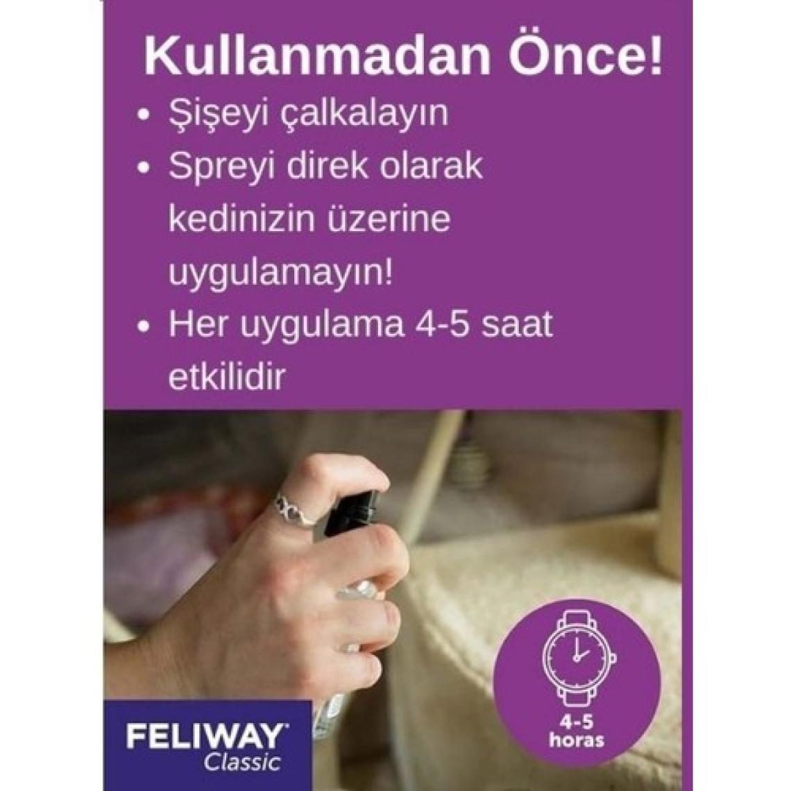 Feliway Classic Sprey Kediler Için Sakinleştirici Sprey 20 ml