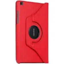 Smart Tech Samsung Galaxy Tab A7 Sm T500 10.4" Döner Standlı Tablet Kılıfı Kırmızı