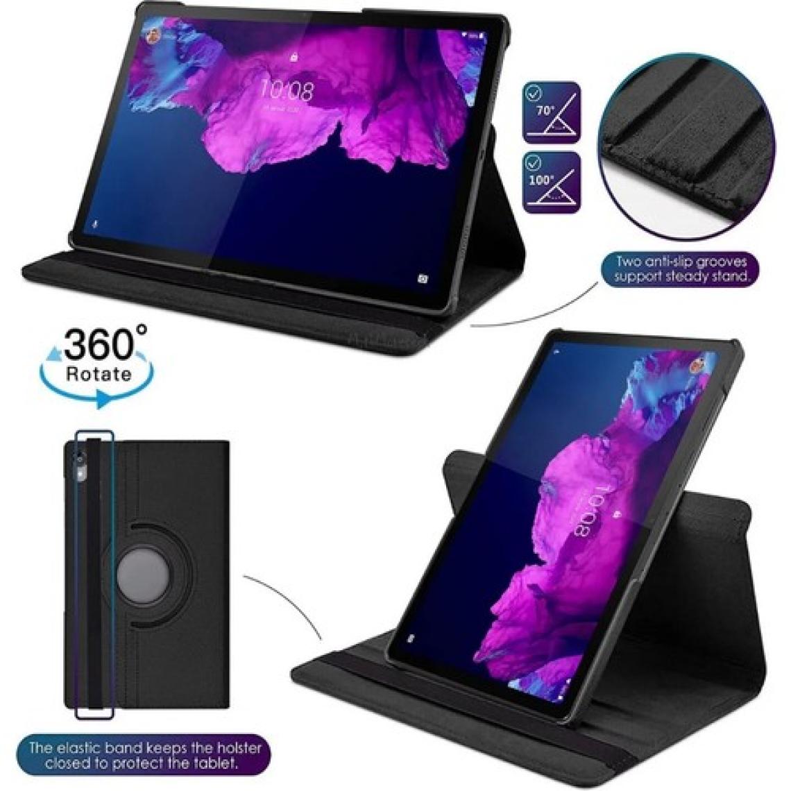 M.TK Moveteck Huawei Honor X8 Pro 11.5 Inç Kılıf 360 Dönebilen Standlı Kapaklı Tablet Kılıfı + Ekran Koruyucu