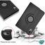 Microsonic Samsung Galaxy Tab S9 Fe Kılıf 360 Rotating Stand Deri Siyah