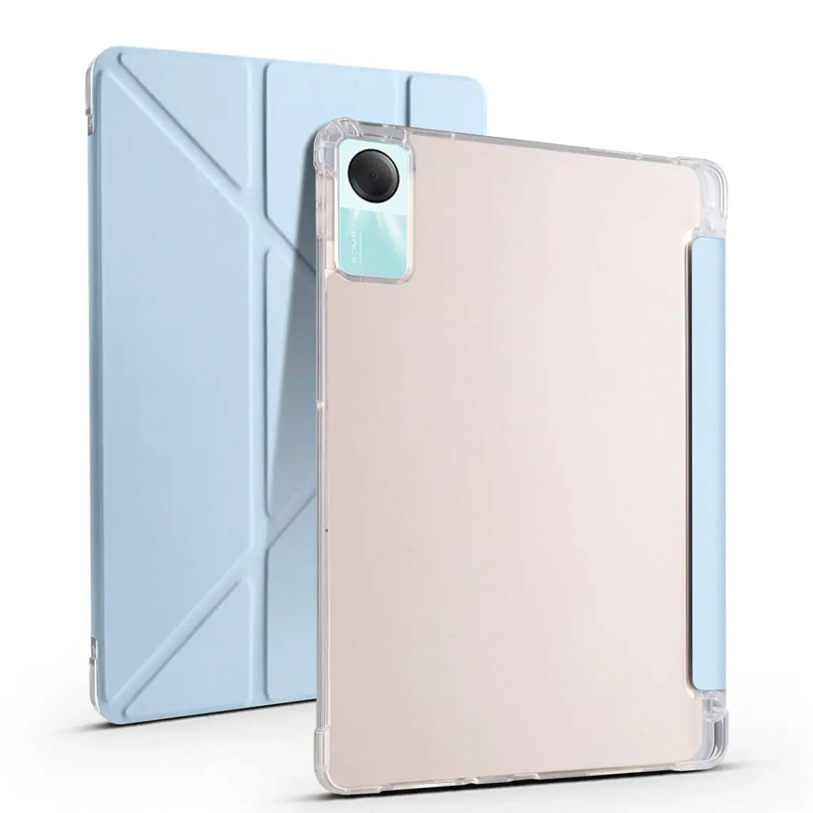 Heptek İletişim Xiaomi Redmi Pad Se Kılıf Kalem Bölmeli Standlı 360 Derece Tam Korumalı Tasarım (Tr)