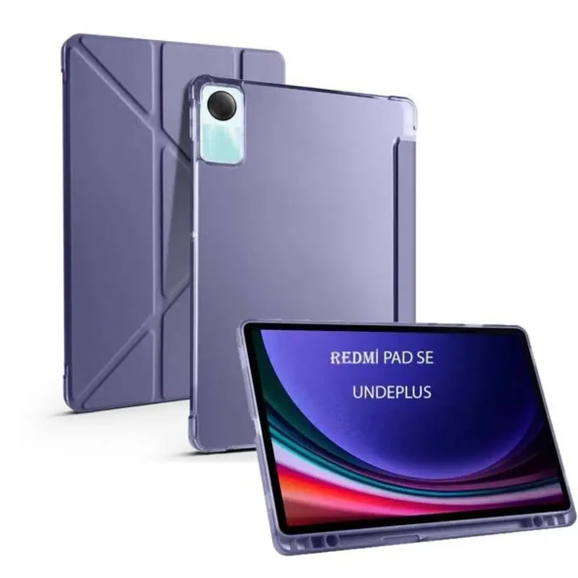 Heptek İletişim Xiaomi Redmi Pad Se Kılıf Kalem Bölmeli Standlı 360 Derece Tam Korumalı Tasarım (Tr)