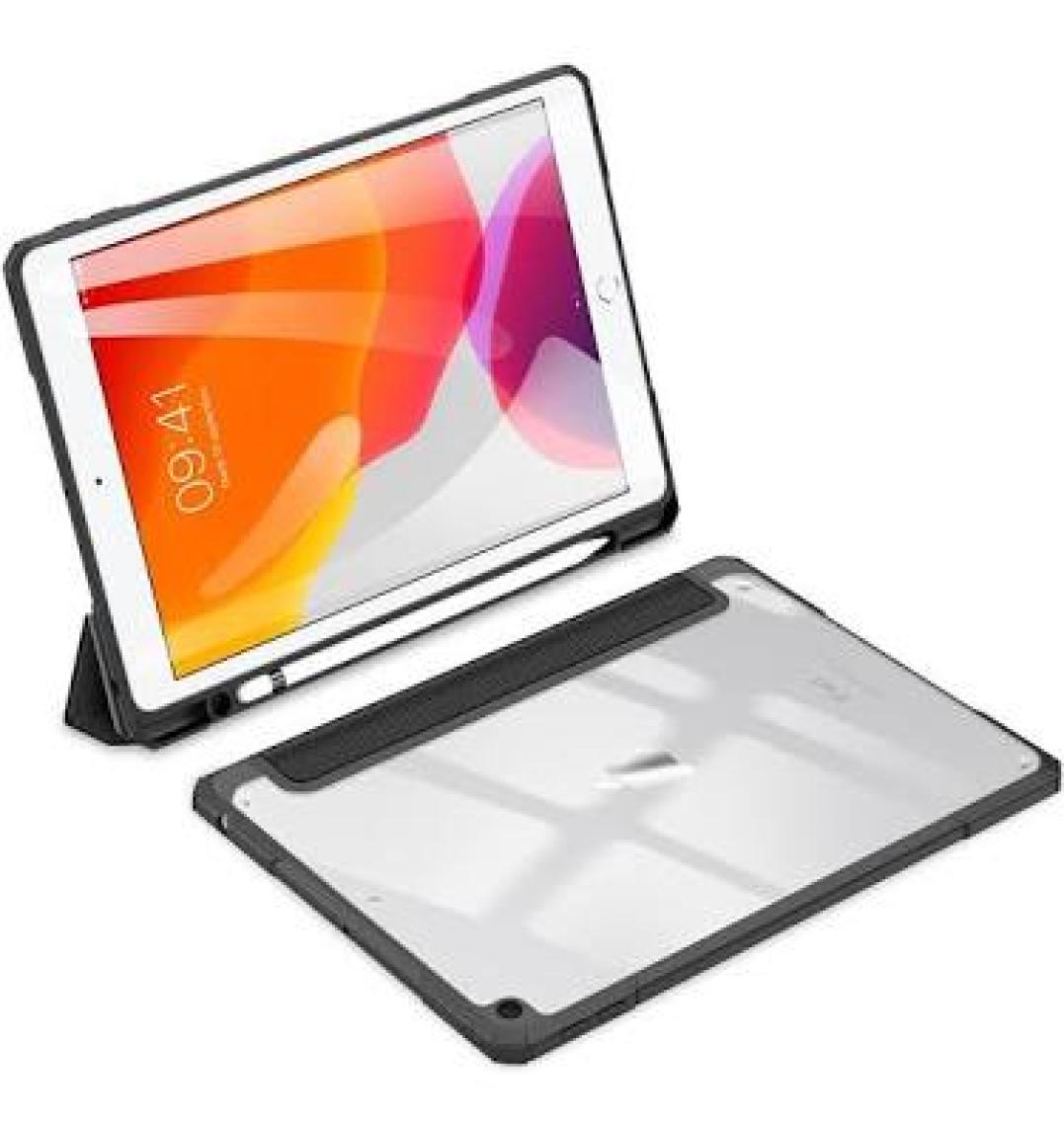 Dux Ducis iPad 7-8 10.2 (2019,2020,2021) Kılıf  Kalem Bölmeli Toby Series Siyah