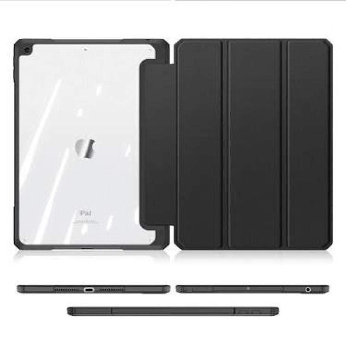 Dux Ducis iPad 7-8 10.2 (2019,2020,2021) Kılıf  Kalem Bölmeli Toby Series Siyah