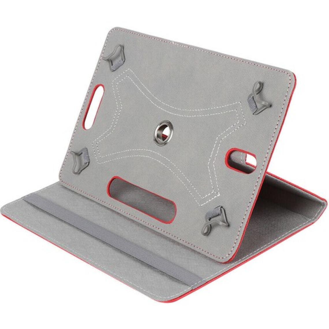 Fuchsia Casper Via S10 10.1 Inç Uyumlu Fuchsia 360° Dönebilen Standlı Kapaklı Universal Tablet Kılıfı Turkuaz