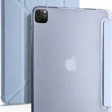 Fuchsia Apple iPad Pro 11 2021 (3.nesil) Uyumlu Kalemlikli Premium Standlı Katlanabilir Uyku Modu Özellikli Tablet Kılıfı