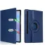 Case 4U Samsung Galaxy Tab S7 FE LTE T737 Dönebilen Standlı Kılıf Mavi