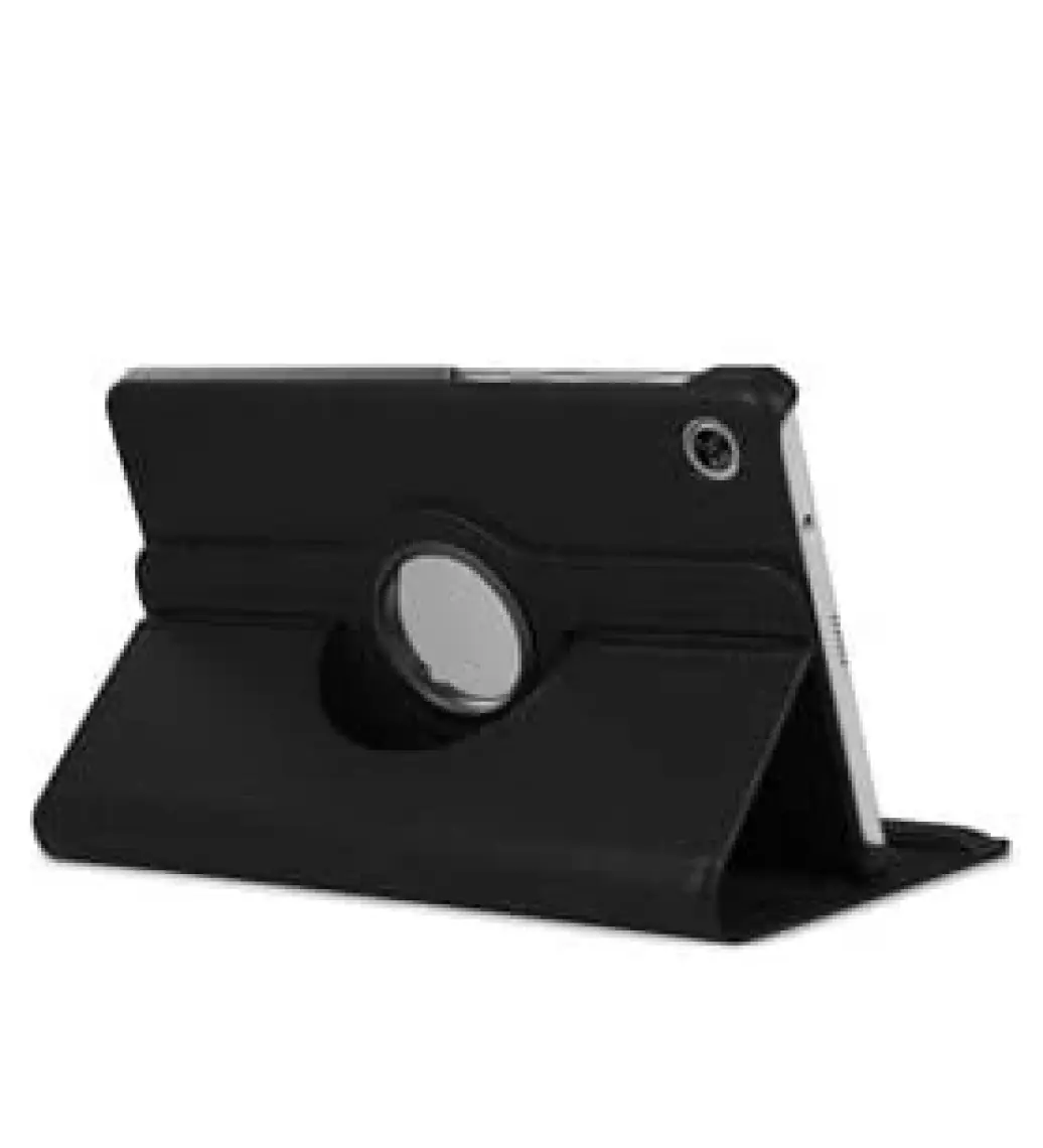 Microsonic Samsung Galaxy Tab A9 Plus Kılıf 360 Rotating Stand Deri Siyah