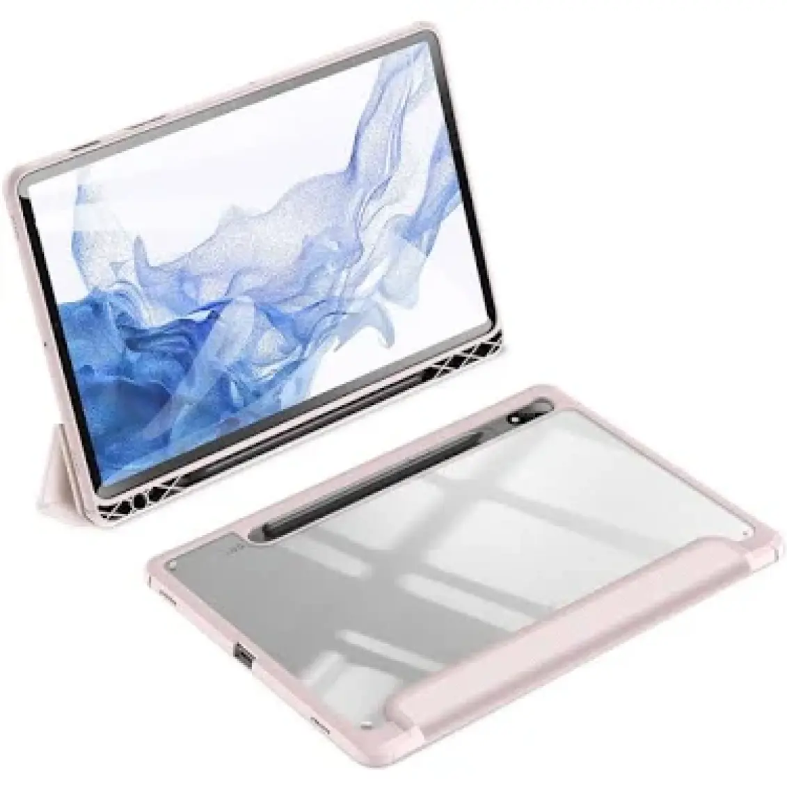 Dux Ducis Sm Galaxy Tab S8-S7 Kılıf Toby Series Manyetik Kapaklı Kılıf (X700-X706)-(T870-T875-T876B)