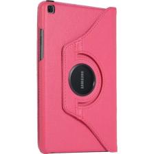 Smart Tech Samsung Galaxy Tab A7 Sm T500 10.4" Döner Standlı Tablet Kılıfı Pembe