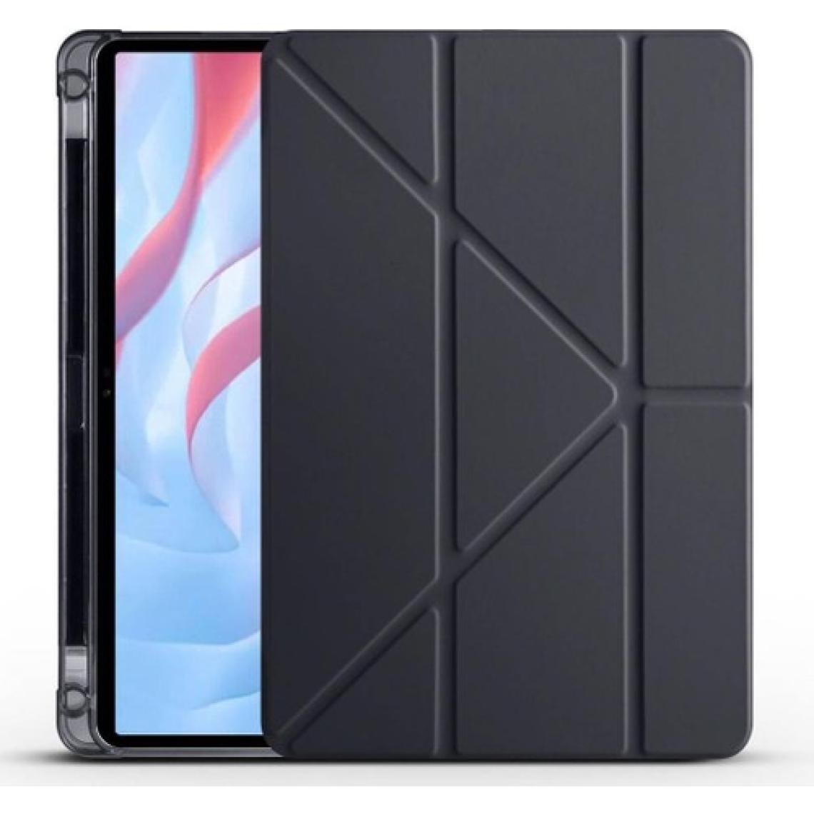 MobaxAksesuar Huawei Honor X8 Pro 11.5inç Kılıf Kalem Bölmeli Trifolding Case