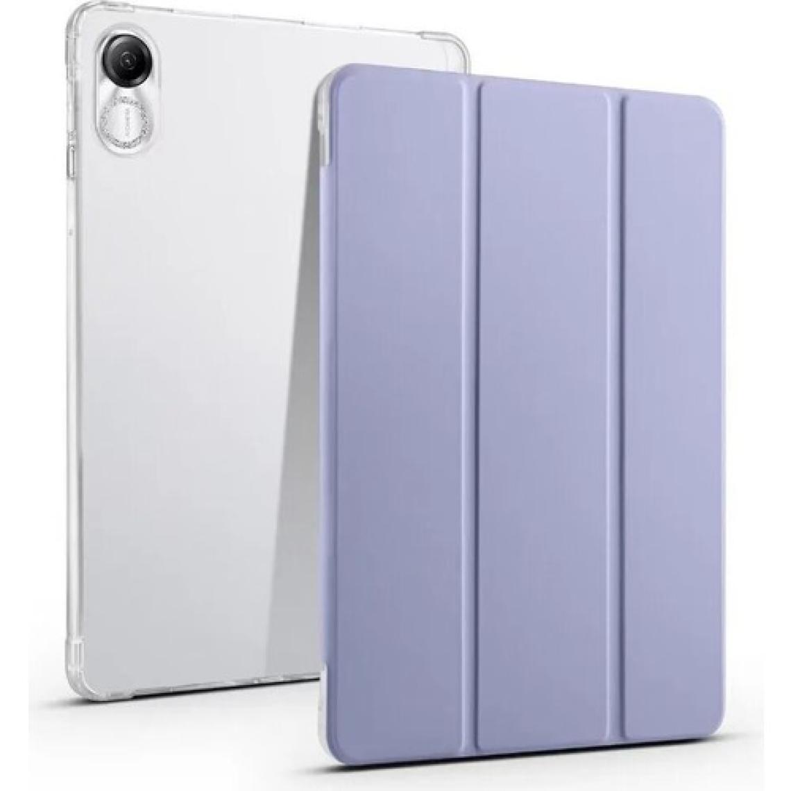 M.TK Moveteck Huawei Honor Pad X9 11.5 Inç Uyumlu Tablet Kılıfı Akıllı Smart Uyku Modlu Katlanabilir Arkası Renkli Kapaklı Standlı Kılıf