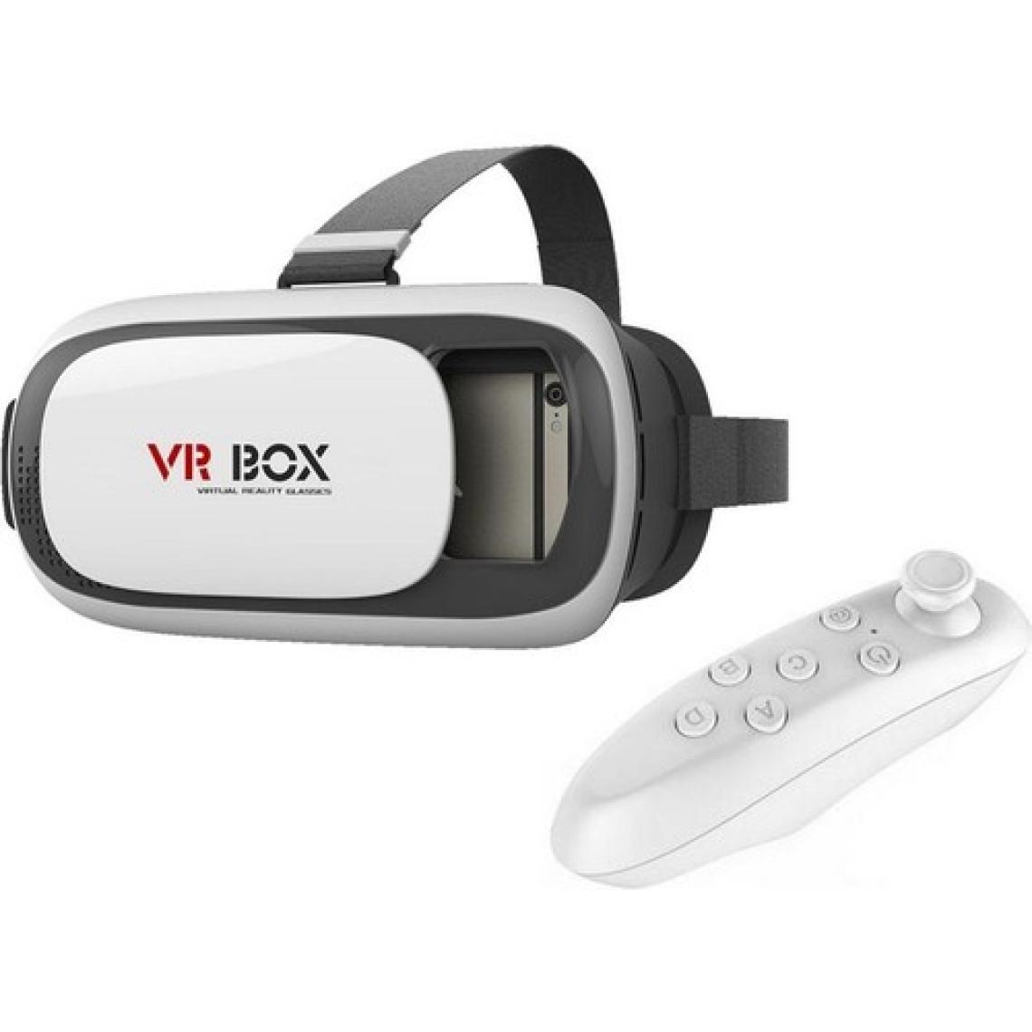 Vrbox Vr Box Bluetooth Kontrol Kumandalı 3D Sanal Gerçeklik Gözlüğü