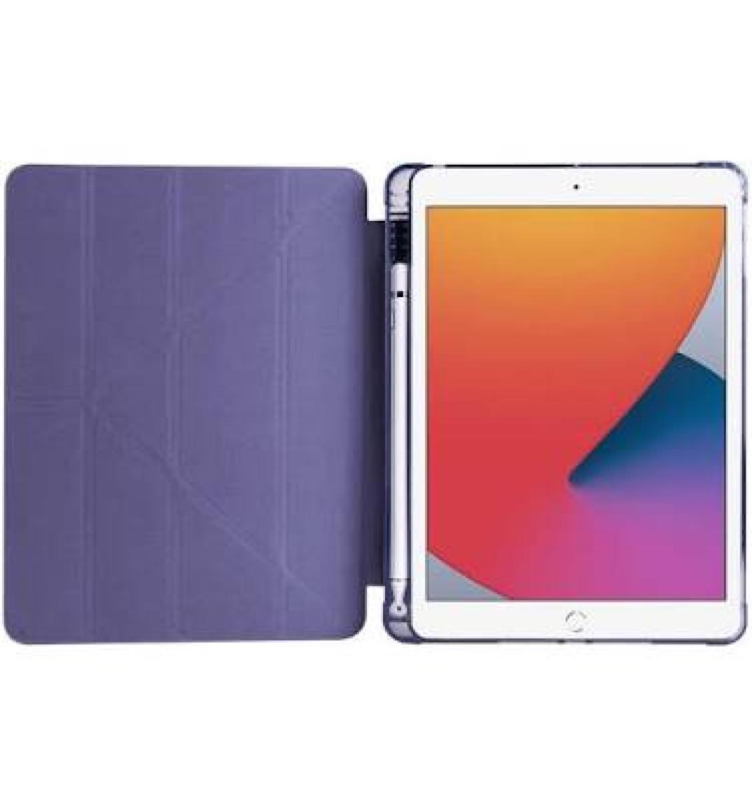 Apple iPad Pro 11 2020 2. Nesil Kılıf Kalem Bölmeli  Smart Standlı Tablet Kılıfı Koyu Yeşil