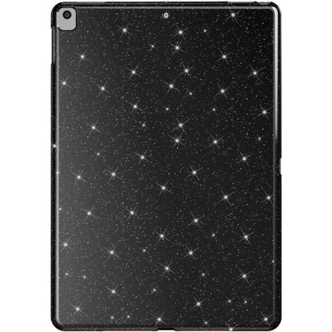 FUJİMAX Apple iPad 8.nesil 10.2 Inç Kılıf Simli Parlak Görünümlü Tablet Koton Silikon Kılıf