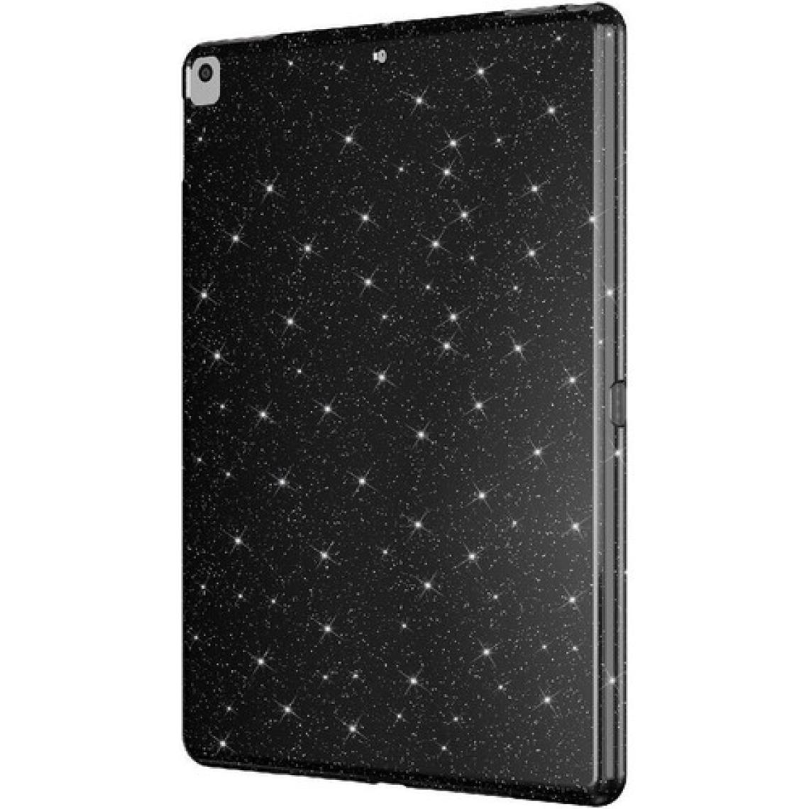 FUJİMAX Apple iPad 8.nesil 10.2 Inç Kılıf Simli Parlak Görünümlü Tablet Koton Silikon Kılıf