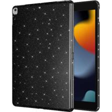 FUJİMAX Apple iPad 8.nesil 10.2 Inç Kılıf Simli Parlak Görünümlü Tablet Koton Silikon Kılıf