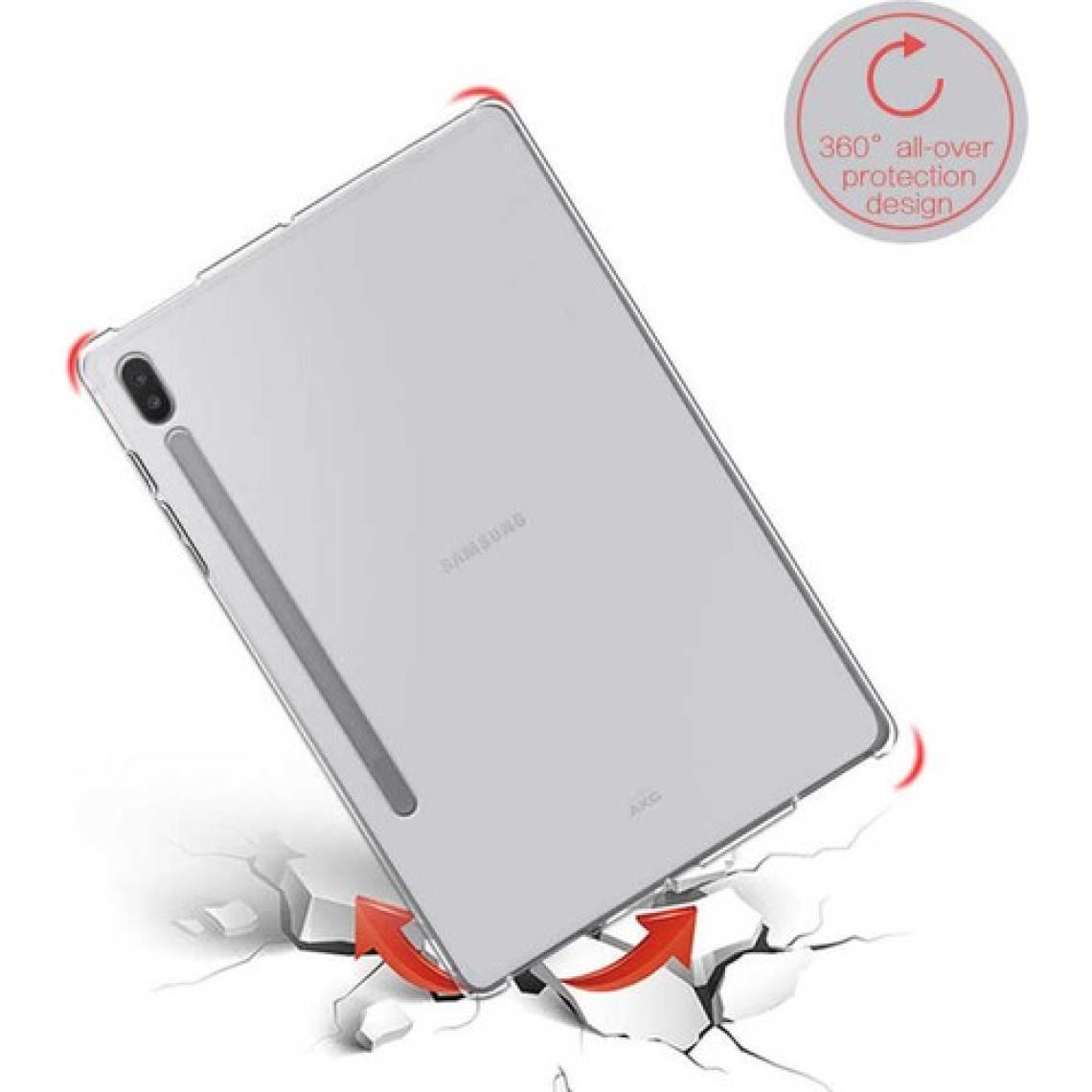 FUJİMAX Samsung Galaxy Tab S6 Kılıf 0.3mm Tpu Süper Şeffaf Silikon Kılıf (Model SM-T860,T865,T867)