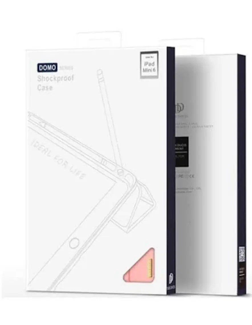 Dux Ducis iPad Mini 6 (2021) Kılıf Kalem Bölmeli Standlı Domo Series AL-34686