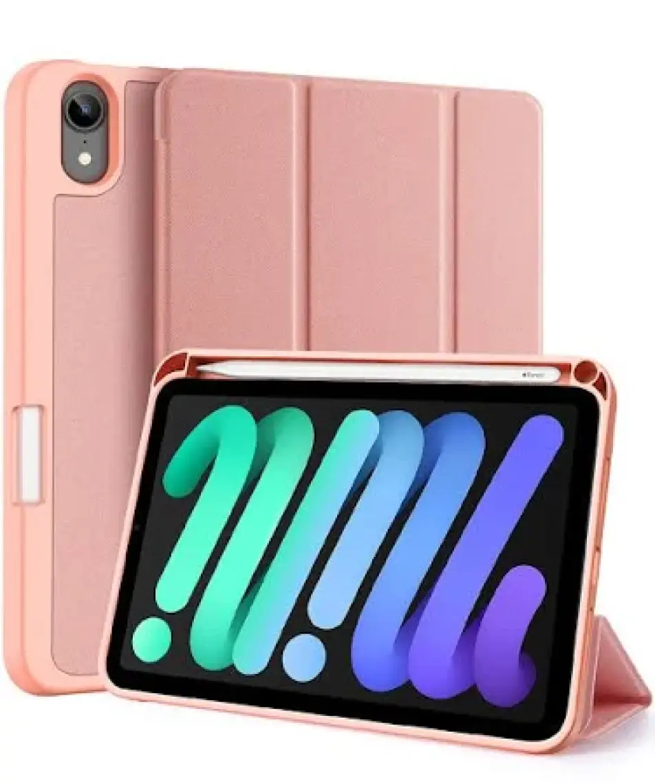 Dux Ducis iPad Mini 6 (2021) Kılıf Kalem Bölmeli Standlı Domo Series AL-34686