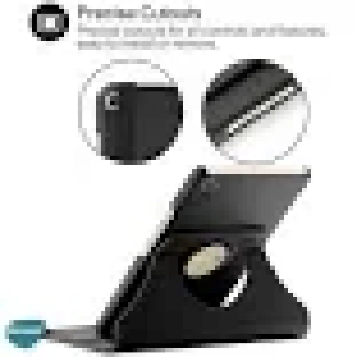 Microsonic Samsung Galaxy Tab S6 Lite 10.4" P610 Kılıf 360 Rotating Stand Deri Pembe