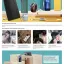 Microsonic Samsung Galaxy Tab S10 Ultra X920 Kılıf 360 Rotating Stand Deri Lacivert
