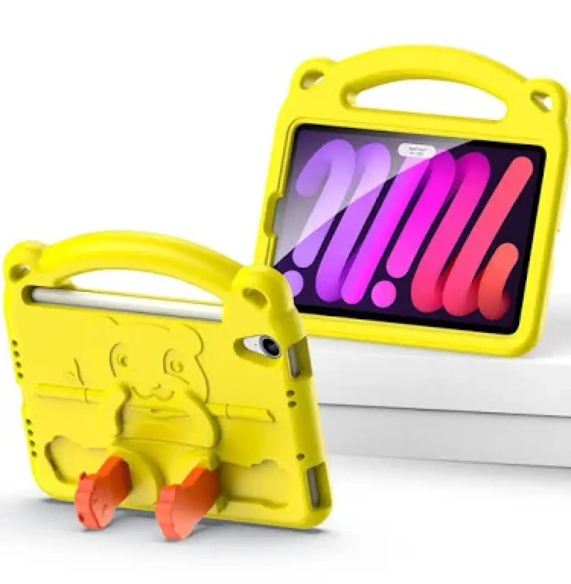 Dux Ducis Panda iPad Mini 6 (2021) Kılıf Çocuk Shockproof Standlı Taşınabilir