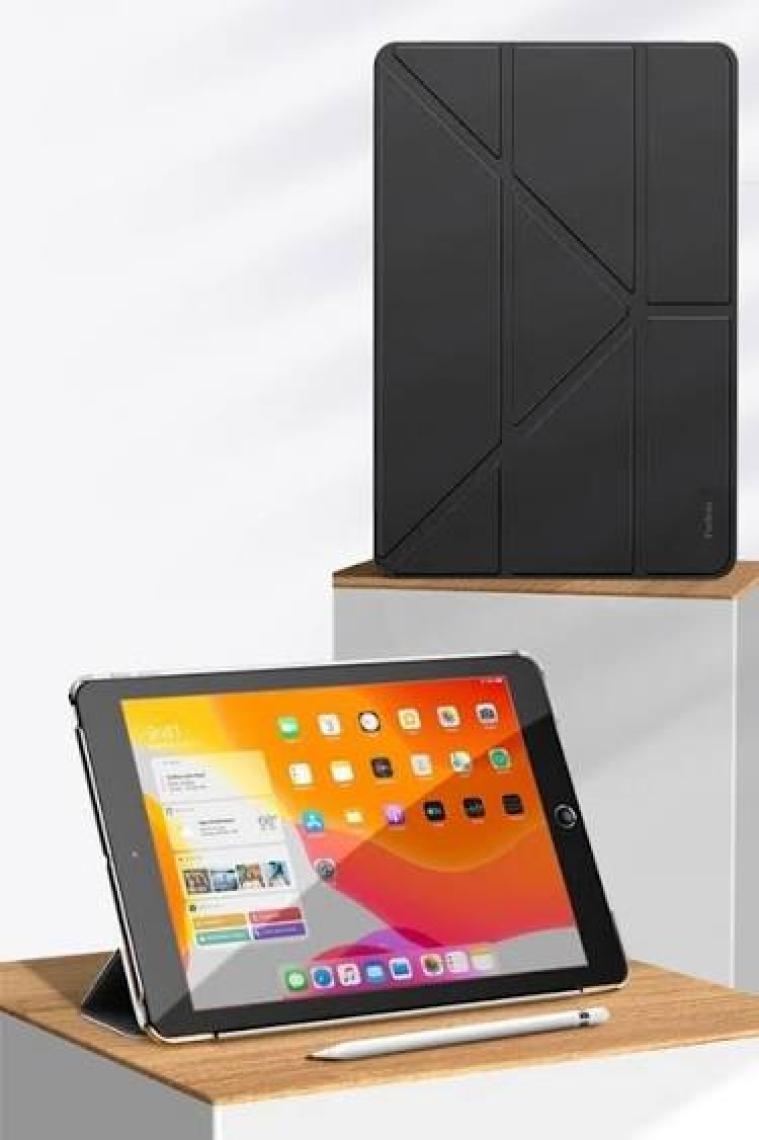 Fuchsia Apple iPad Pro 11 2021 (3.nesil) Uyumlu Kalemlikli Premium Standlı Katlanabilir Uyku Modu Özellikli Tablet Kılıfı