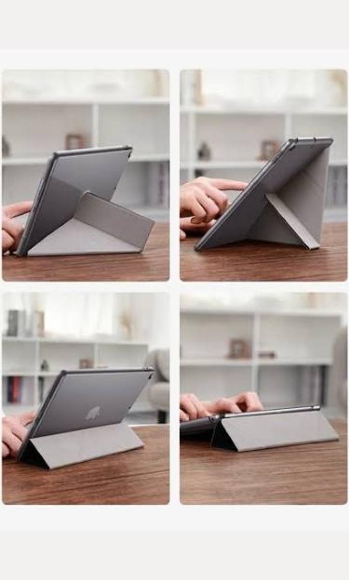 Fuchsia Apple iPad Pro 11 2021 (3.nesil) Uyumlu Kalemlikli Premium Standlı Katlanabilir Uyku Modu Özellikli Tablet Kılıfı