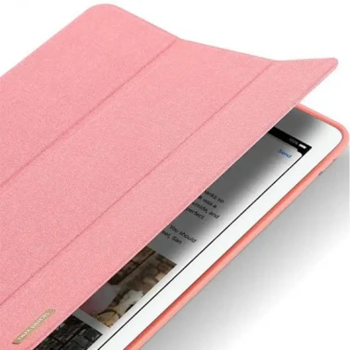 Dux Ducis iPad Pro 12.9 (2017 )Kılıf Kalem Yerli Soft Tpu Mıknatıslı Domo Series Kılıf