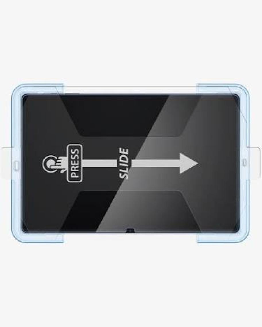 Spigen Galaxy Tab S10 FE / Tab S9 FE Cam Ekran Koruyucu Kolay Kurulum GLAS.tR EZ Fit Slim HD - AGL07000