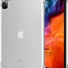 FUJİMAX Apple iPad Pro 12.9 4.nesil 2020 Kılıf Köşeler Antişoklu Darbe Emici Özellikli Süper Gard Silikon (Model A2229,A2069,A2232)