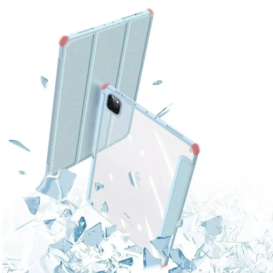 Dux Ducis iPad Pro 11 (2018,2020,2021) Kılıf  Kalem Bölmeli Toby Series Mavi